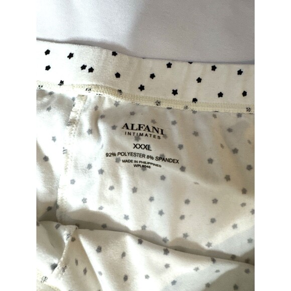 Alfani Intimate Notch Collar Pajama Set Size XXXL (3XL) Long sleeve jogger pants - Picture 2 of 11